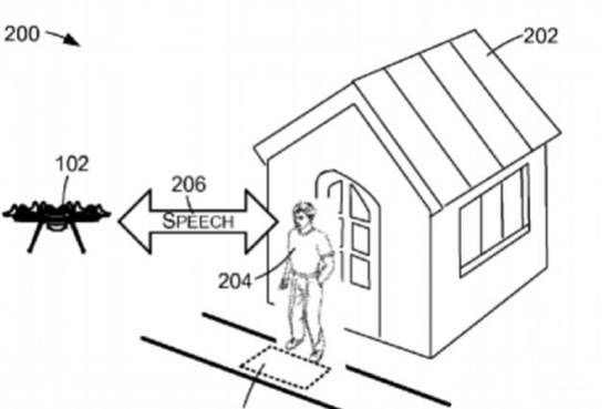 小馬專利交易網|亞馬遜獲新專利：無人機送貨可與人對話！